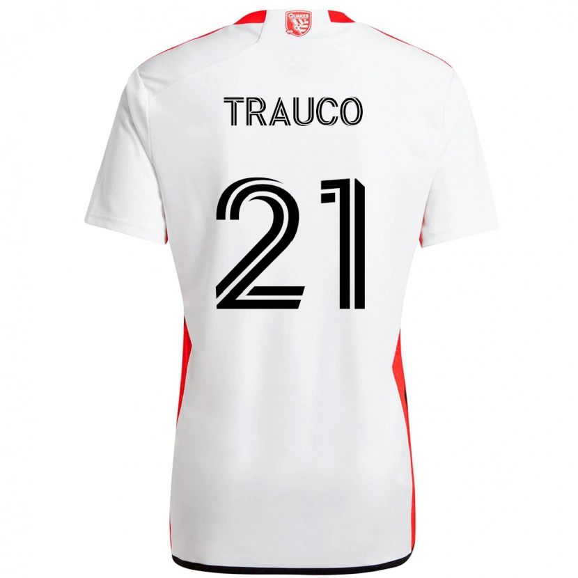 Danxen Hombre Camiseta Miguel Trauco #21 Negro Azul Oscuro 2ª Equipación 2025/26 La Camisa México