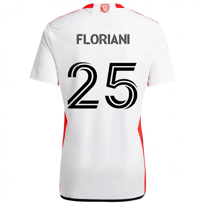 Danxen Hombre Camiseta Max Floriani #25 Negro Azul Oscuro 2ª Equipación 2025/26 La Camisa México