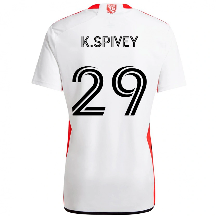 Danxen Hombre Camiseta Kaedren Spivey #29 Negro Azul Oscuro 2ª Equipación 2025/26 La Camisa México