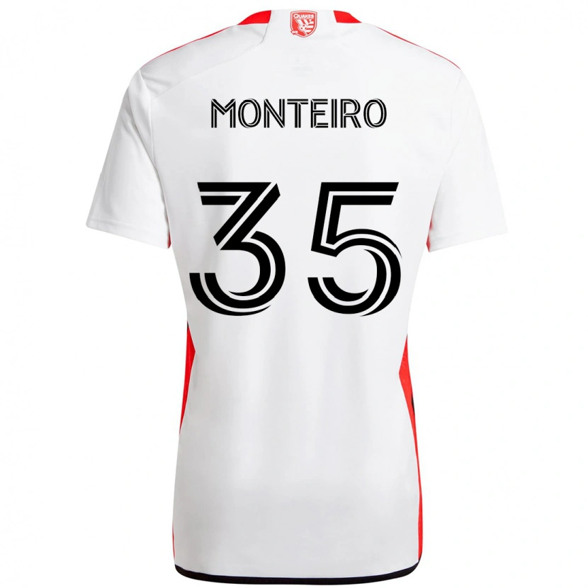 Danxen Hombre Camiseta Jamiro Monteiro #35 Negro Azul Oscuro 2ª Equipación 2025/26 La Camisa México