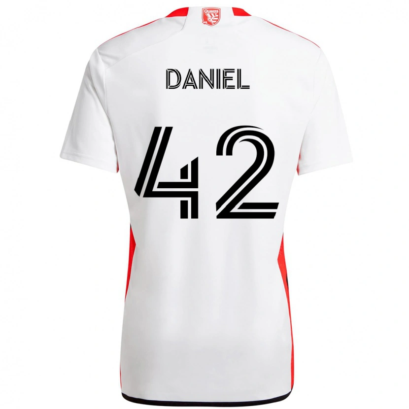 Danxen Hombre Camiseta Daniel #42 Negro Azul Oscuro 2ª Equipación 2025/26 La Camisa México