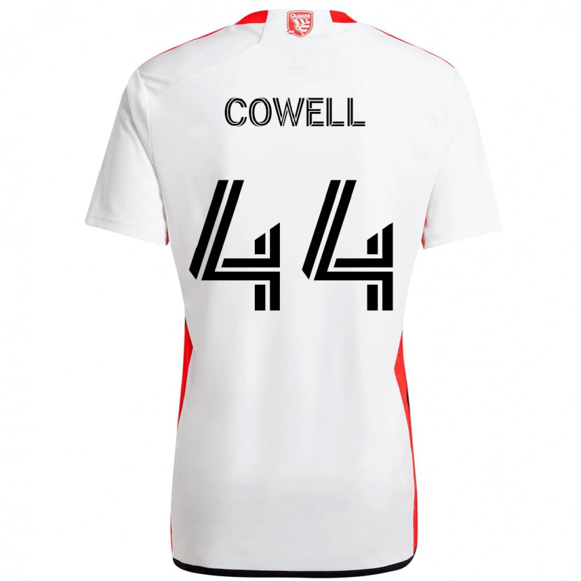 Danxen Hombre Camiseta Chance Cowell #44 Negro Azul Oscuro 2ª Equipación 2025/26 La Camisa México