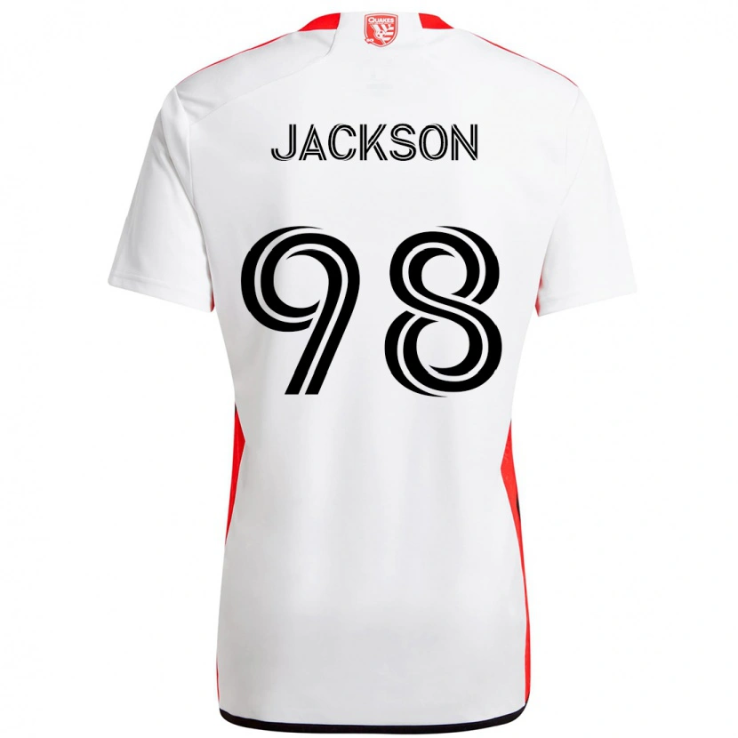 Danxen Hombre Camiseta Jacob Jackson #98 Negro Azul Oscuro 2ª Equipación 2025/26 La Camisa México