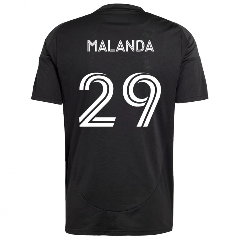 Danxen Hombre Camiseta Adilson Malanda #29 Azul Celeste Blanco 2ª Equipación 2025/26 La Camisa México