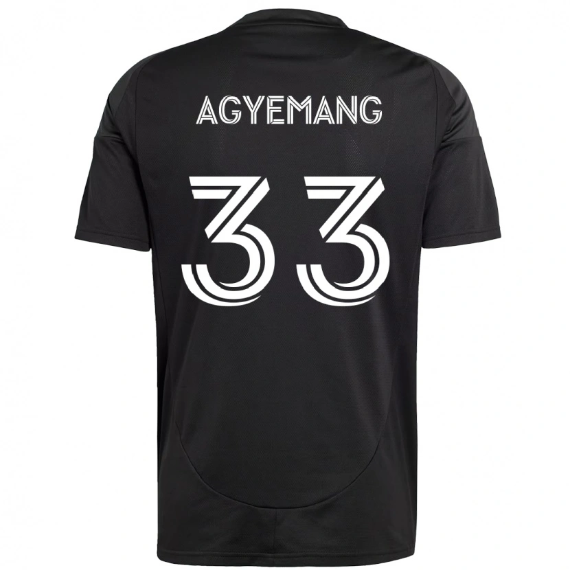 Danxen Hombre Camiseta Patrick Agyemang #33 Azul Celeste Blanco 2ª Equipación 2025/26 La Camisa México