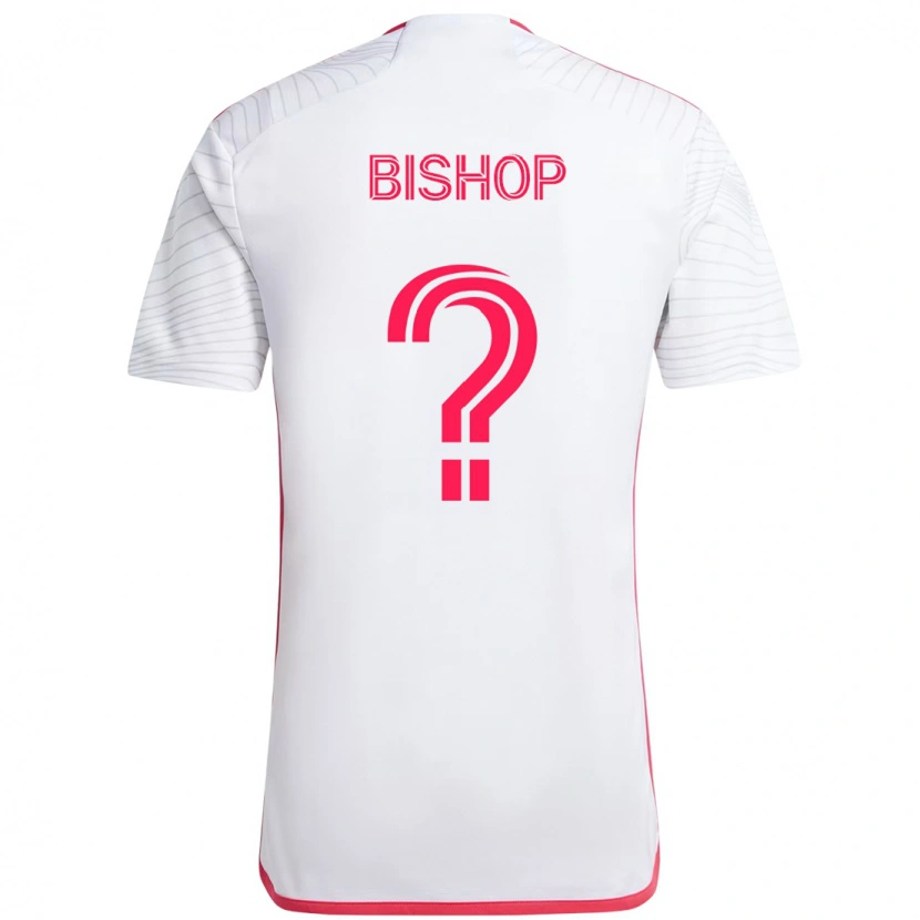 Danxen Hombre Camiseta Nick Bishop #0 Blanco Magenta 2ª Equipación 2025/26 La Camisa México
