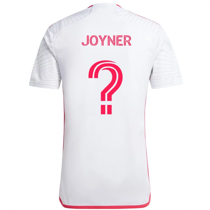 Danxen Hombre Camiseta Mykhi Joyner #0 Blanco Magenta 2ª Equipación 2025/26 La Camisa México