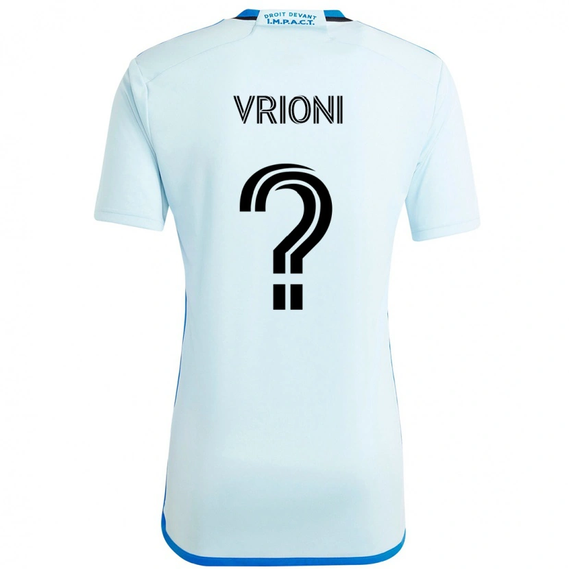 Danxen Hombre Camiseta Giacomo Vrioni #0 Azul Oscuro Negro 2ª Equipación 2025/26 La Camisa México