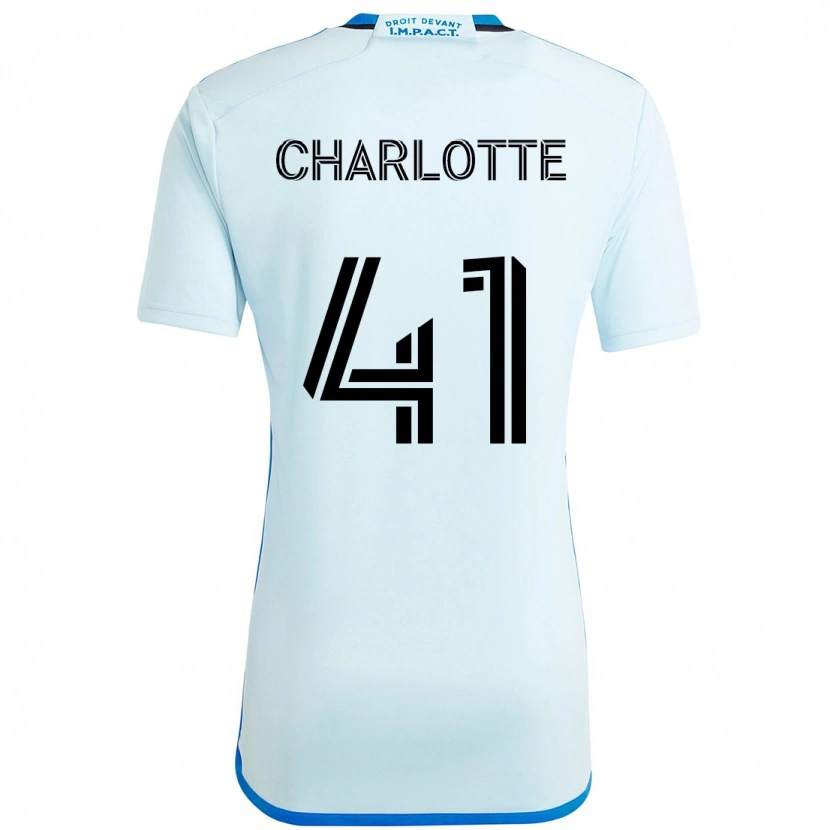 Danxen Hombre Camiseta Baptista Charlotte #41 Azul Oscuro Negro 2ª Equipación 2025/26 La Camisa México