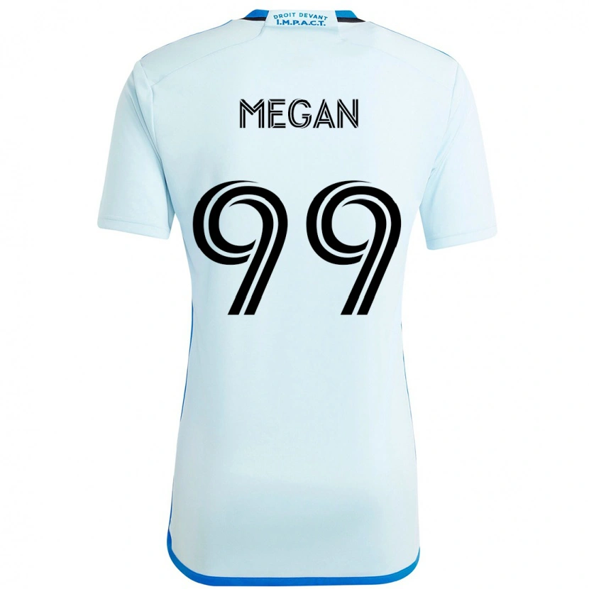 Danxen Hombre Camiseta Lemieux Megan #99 Azul Celeste Azul Oscuro 2ª Equipación 2025/26 La Camisa México
