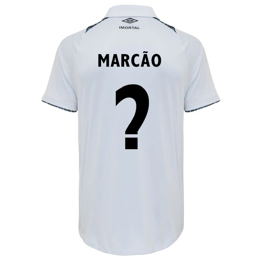 Danxen Hombre Camiseta Marcão #0 Azul Negro Blanco 2ª Equipación 2025/26 La Camisa México