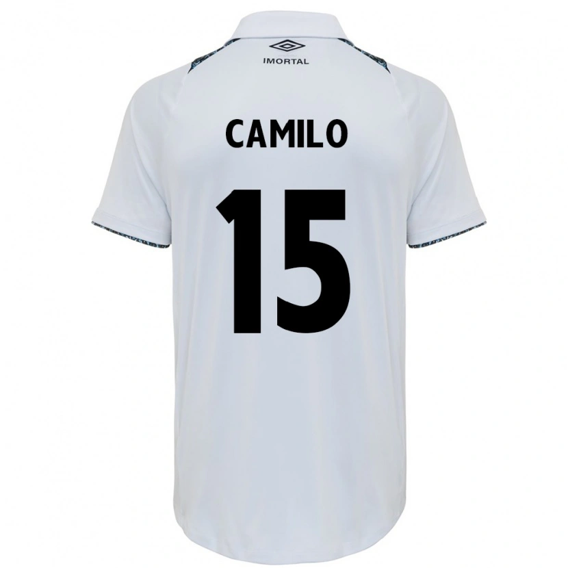Danxen Hombre Camiseta Camilo #15 Azul Negro Blanco 2ª Equipación 2025/26 La Camisa México