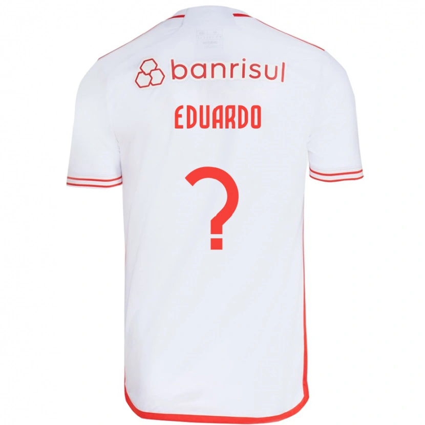 Danxen Hombre Camiseta Carlos Eduardo #0 Blanco Rojo 2ª Equipación 2025/26 La Camisa México