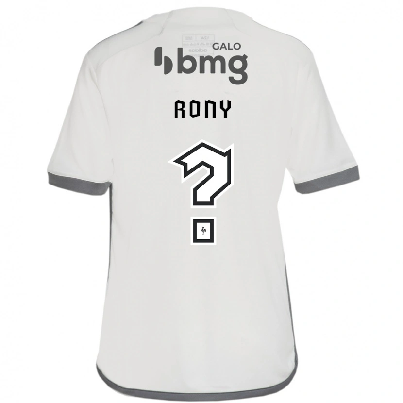Danxen Hombre Camiseta Rony #0 Blanquecino 2ª Equipación 2025/26 La Camisa México