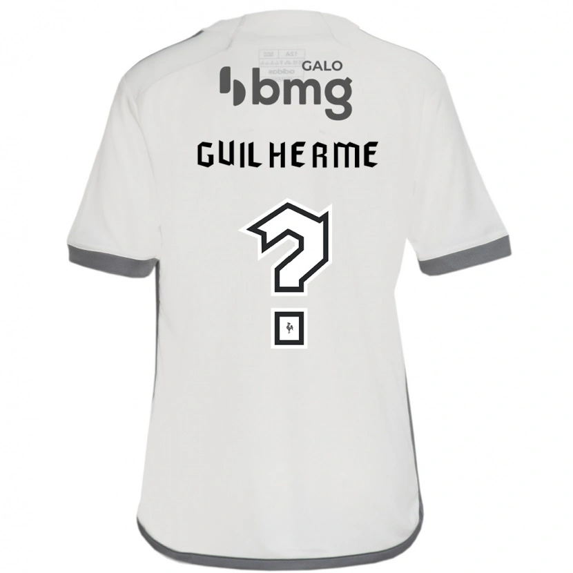 Danxen Hombre Camiseta Kauan Guilherme #0 Blanquecino 2ª Equipación 2025/26 La Camisa México