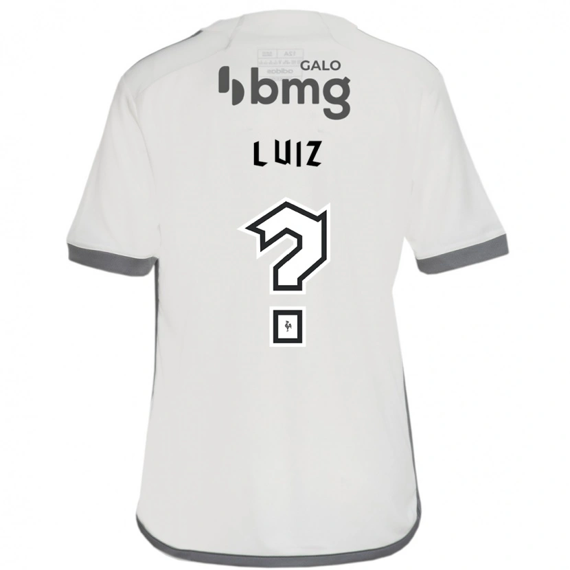 Danxen Hombre Camiseta Estevan Luiz #0 Blanquecino 2ª Equipación 2025/26 La Camisa México