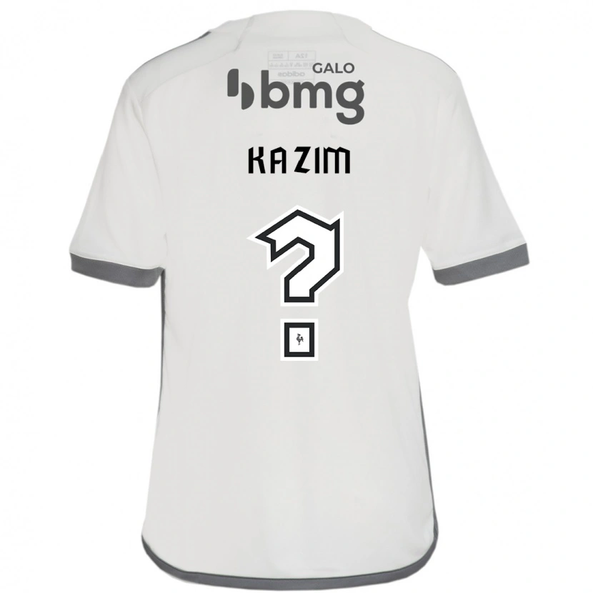 Danxen Hombre Camiseta Kazim #0 Blanquecino 2ª Equipación 2025/26 La Camisa México