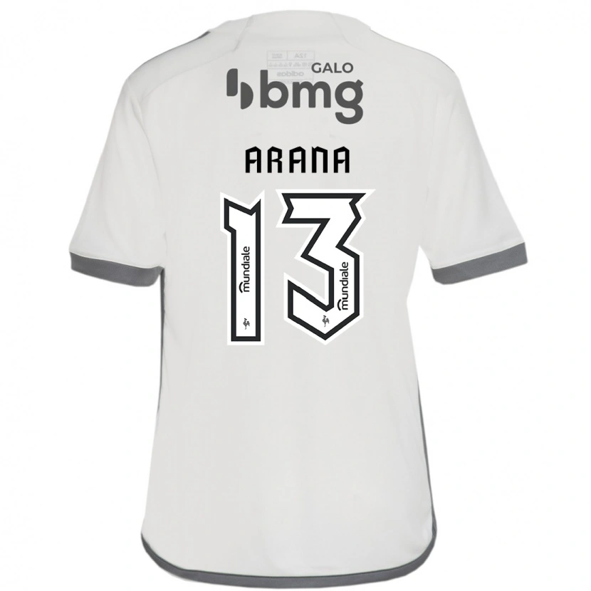 Danxen Hombre Camiseta Guilherme Arana #13 Blanquecino 2ª Equipación 2025/26 La Camisa México