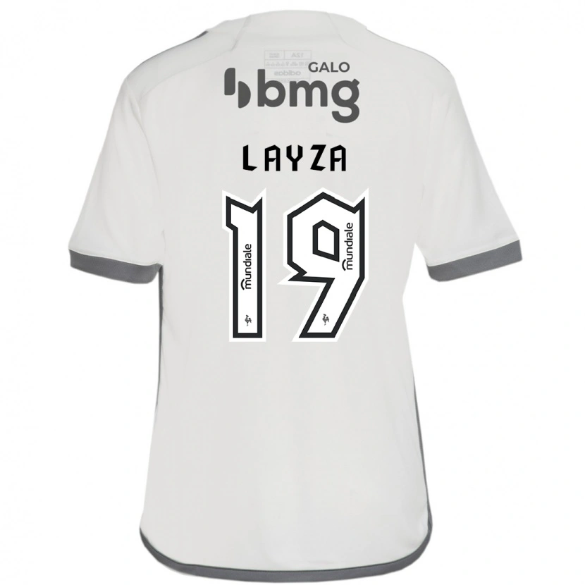Danxen Hombre Camiseta Layza #19 Blanquecino 2ª Equipación 2025/26 La Camisa México