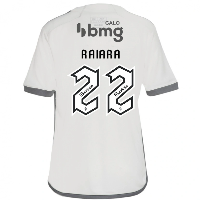 Danxen Hombre Camiseta Raiara #22 Blanquecino 2ª Equipación 2025/26 La Camisa México