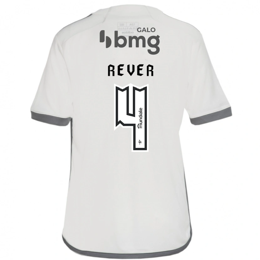 Danxen Hombre Camiseta Rever #4 Blanquecino 2ª Equipación 2025/26 La Camisa México