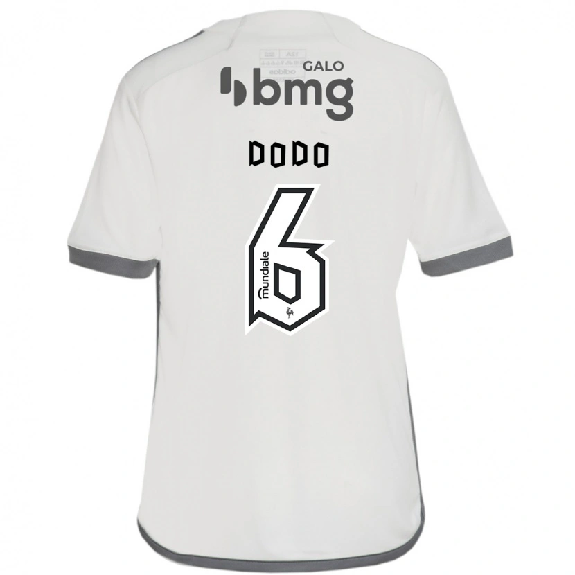 Danxen Hombre Camiseta Dodo #6 Blanquecino 2ª Equipación 2025/26 La Camisa México