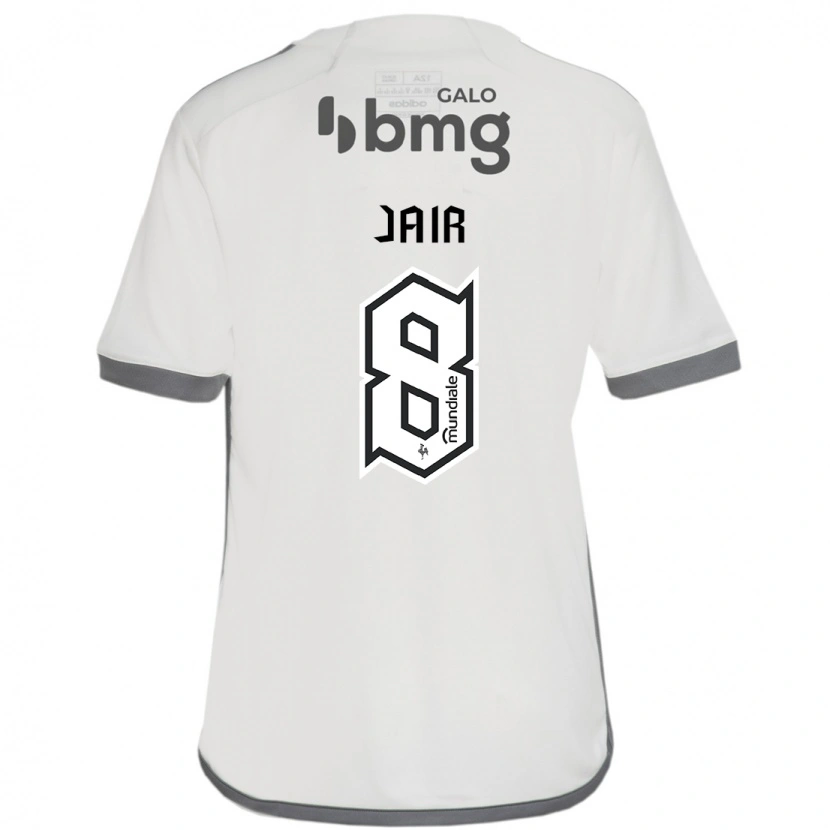 Danxen Hombre Camiseta Jair #8 Blanquecino 2ª Equipación 2025/26 La Camisa México