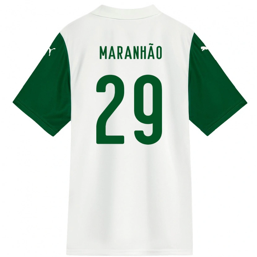 Danxen Hombre Camiseta Taina Maranhão #29 Verde Blanco 2ª Equipación 2025/26 La Camisa México