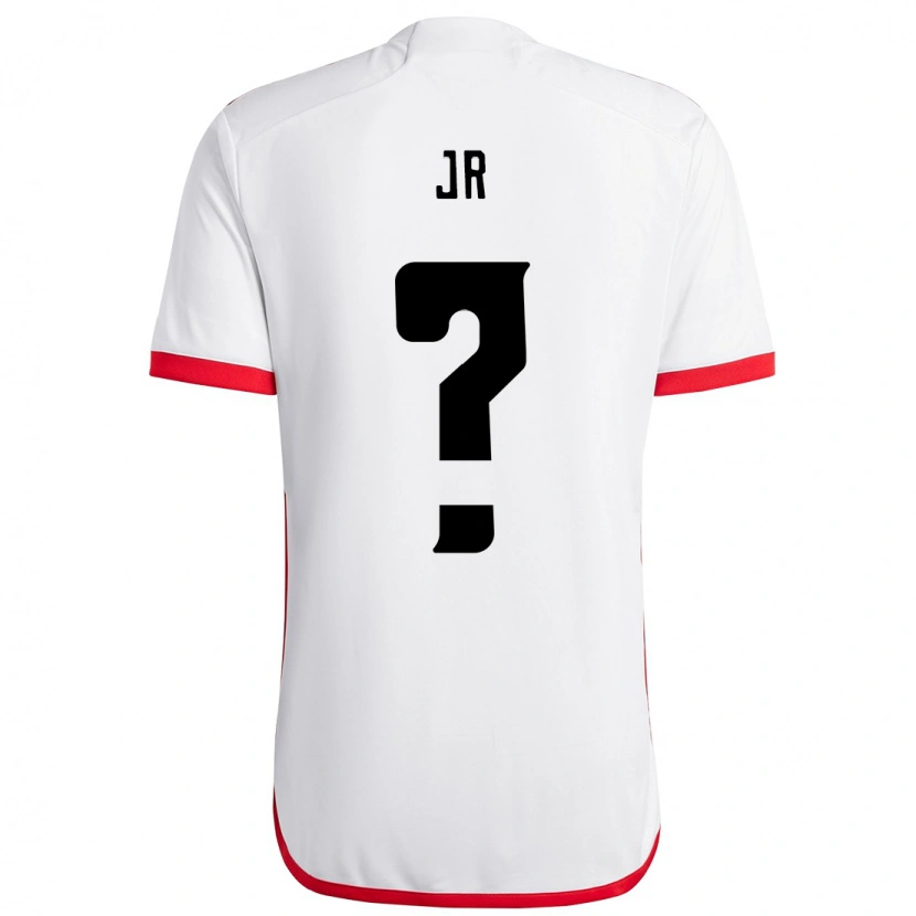 Danxen Hombre Camiseta Wanderson Jr #0 Rojo Negro 2ª Equipación 2025/26 La Camisa México