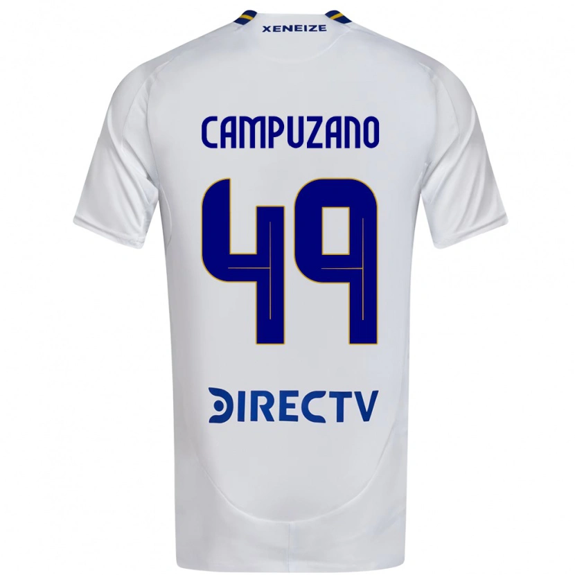 Danxen Hombre Camiseta Jorman Campuzano #49 Azul Real Amarillo 2ª Equipación 2025/26 La Camisa México