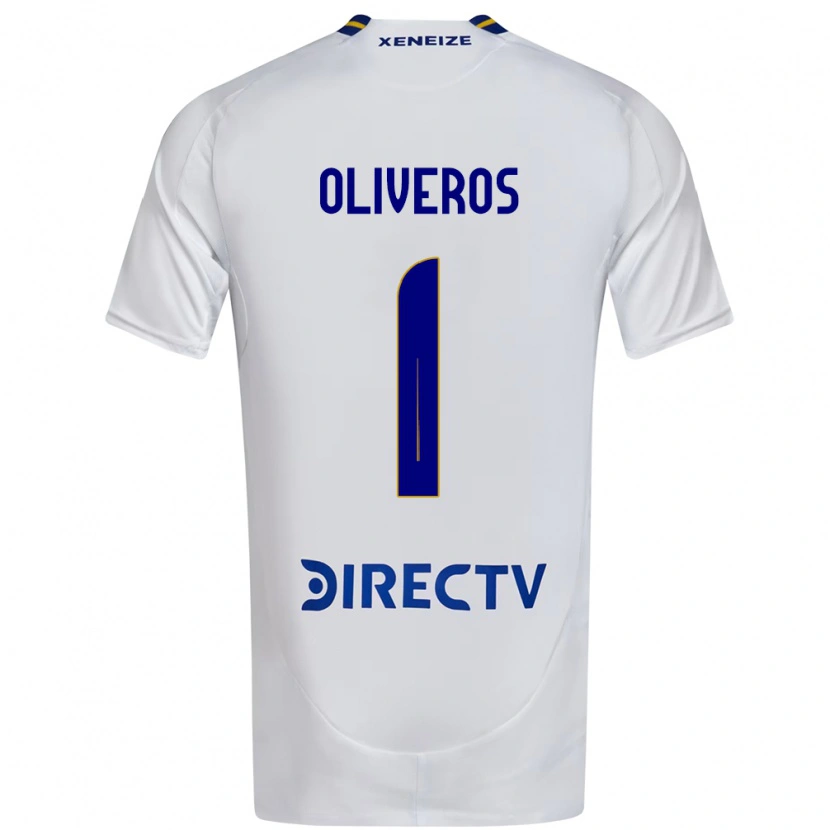 Danxen Hombre Camiseta Laurina Oliveros #1 Azul Real Amarillo 2ª Equipación 2025/26 La Camisa México