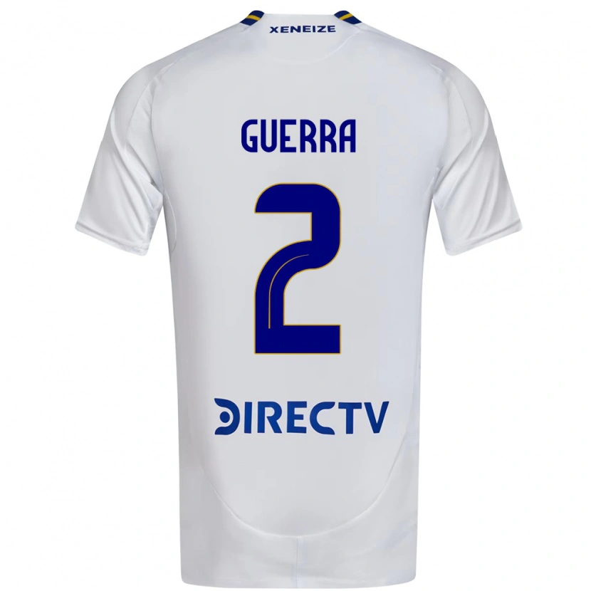 Danxen Hombre Camiseta Maylen Guerra #2 Azul Real Amarillo 2ª Equipación 2025/26 La Camisa México
