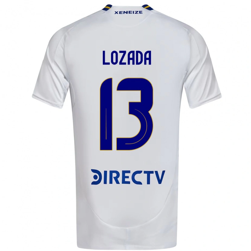 Danxen Hombre Camiseta Rocío Lozada #13 Azul Real Amarillo 2ª Equipación 2025/26 La Camisa México