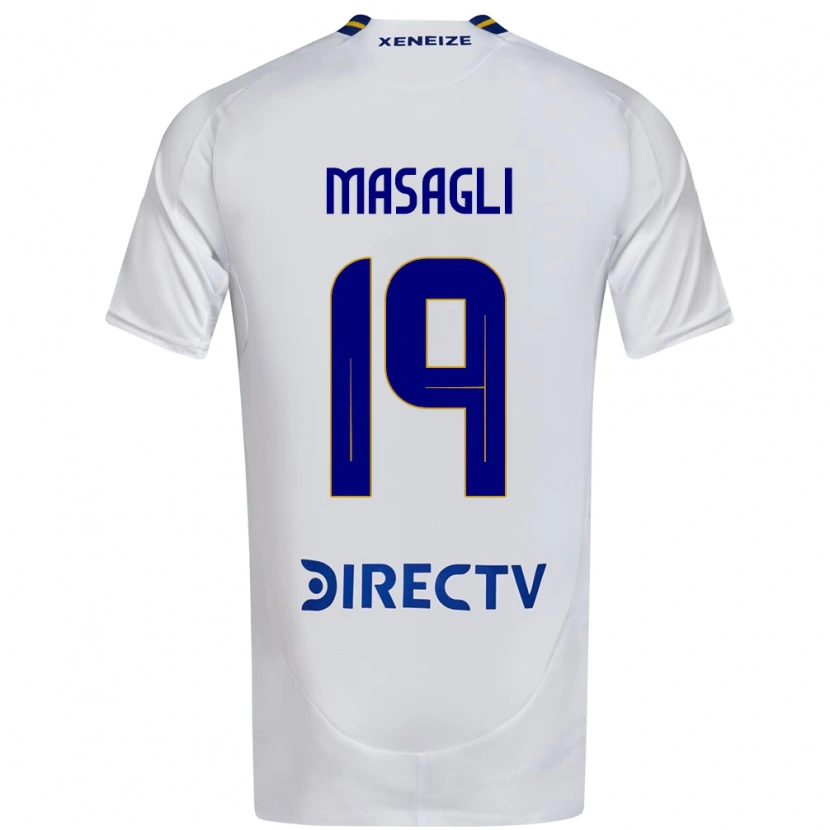 Danxen Hombre Camiseta Yohana Masagli #19 Azul Real Amarillo 2ª Equipación 2025/26 La Camisa México