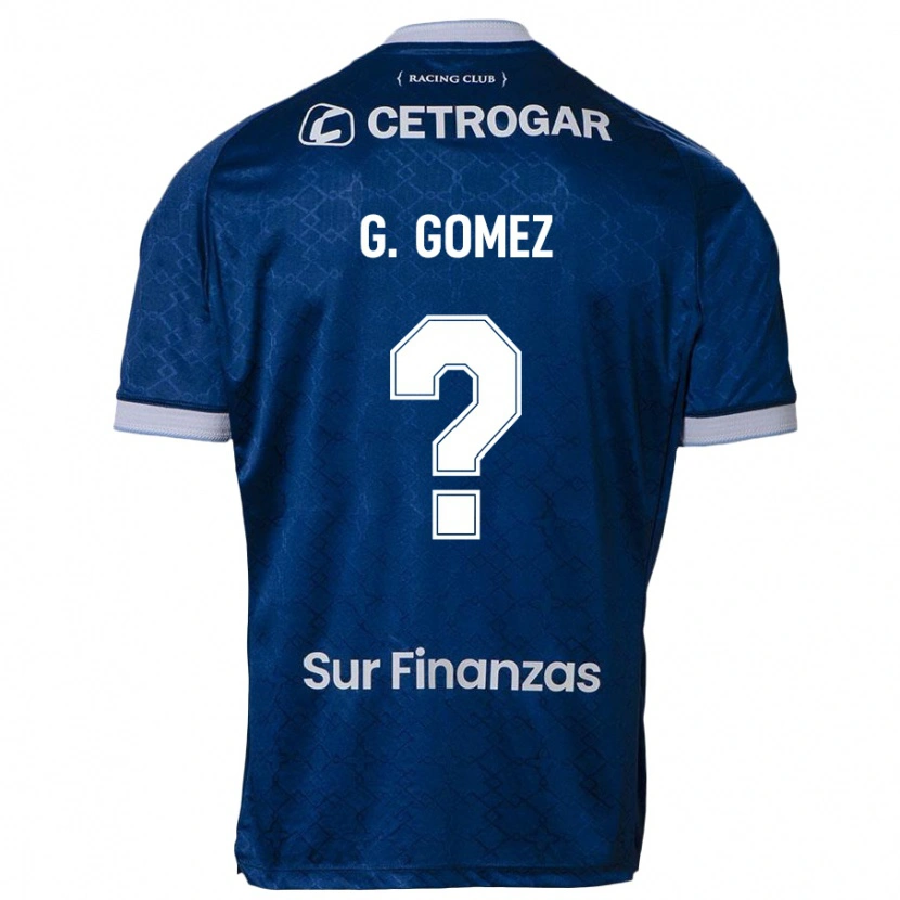 Danxen Hombre Camiseta Gastón Gómez #0 Azul Celeste 2ª Equipación 2025/26 La Camisa México