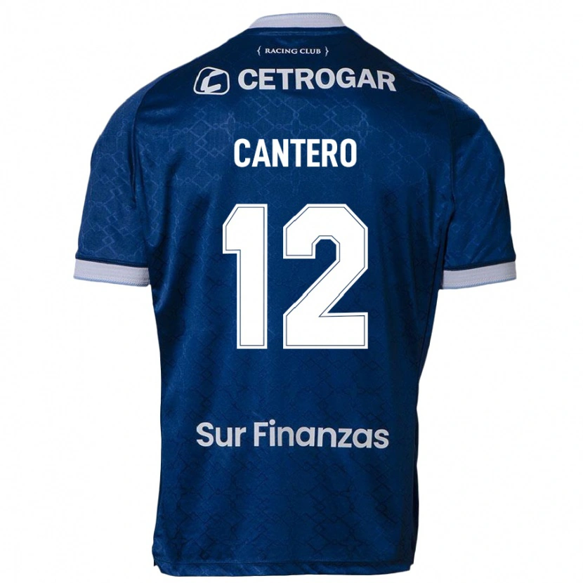 Danxen Hombre Camiseta Milton Cantero #12 Azul Celeste 2ª Equipación 2025/26 La Camisa México