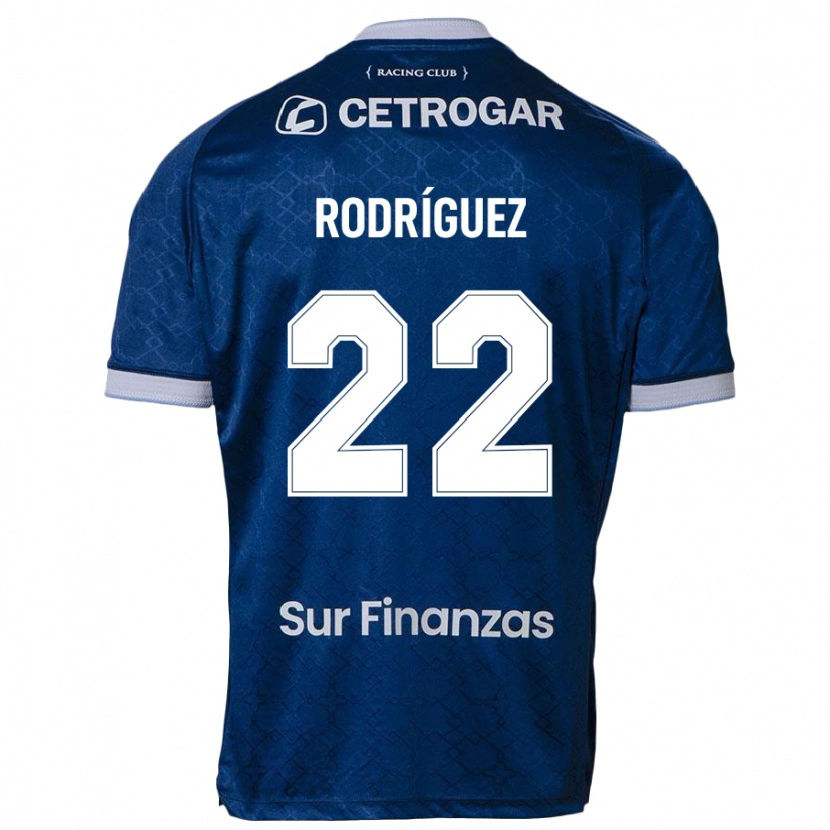 Danxen Hombre Camiseta Serena Rodríguez #22 Azul Oscuro 2ª Equipación 2025/26 La Camisa México