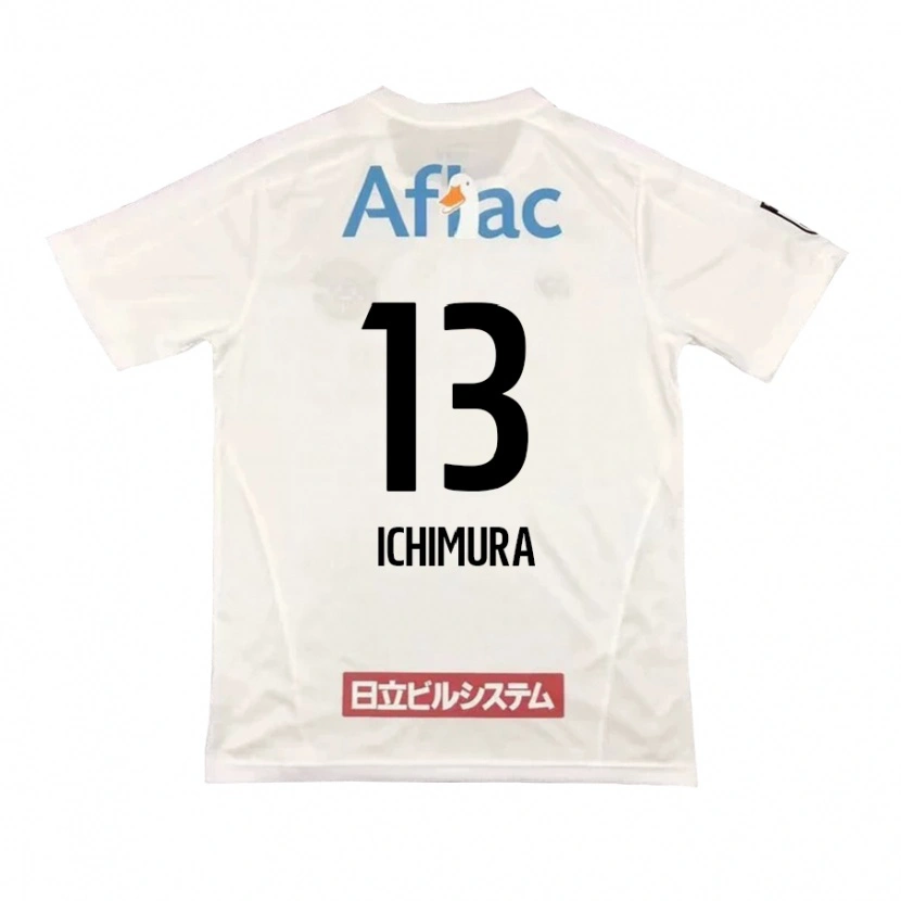 Danxen Hombre Camiseta Ken Ichimura #13 Gris Claro Beige 2ª Equipación 2025/26 La Camisa México