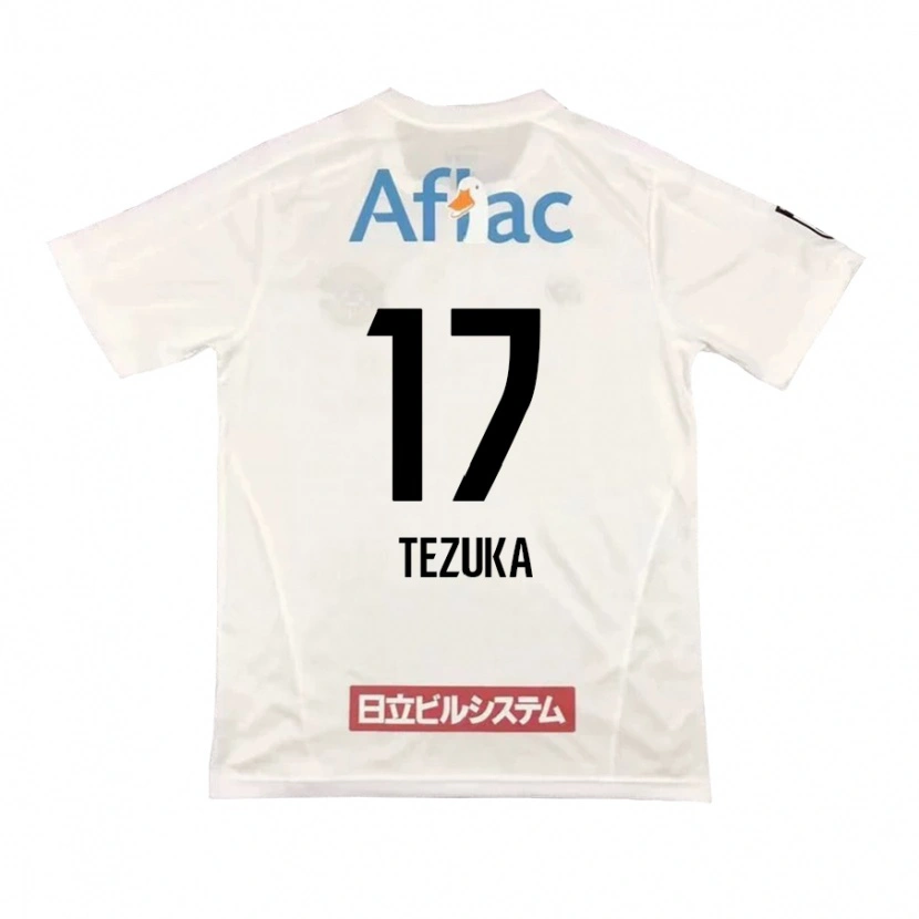 Danxen Hombre Camiseta Kohei Tezuka #17 Negro Amarillo 2ª Equipación 2025/26 La Camisa México