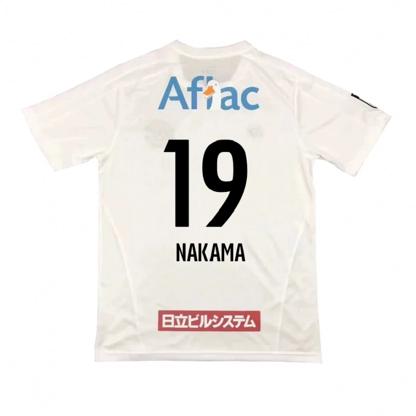 Danxen Hombre Camiseta Hayato Nakama #19 Negro Amarillo 2ª Equipación 2025/26 La Camisa México