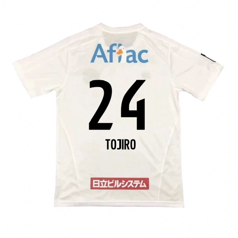 Danxen Hombre Camiseta Tojiro Kubo #24 Negro Amarillo 2ª Equipación 2025/26 La Camisa México