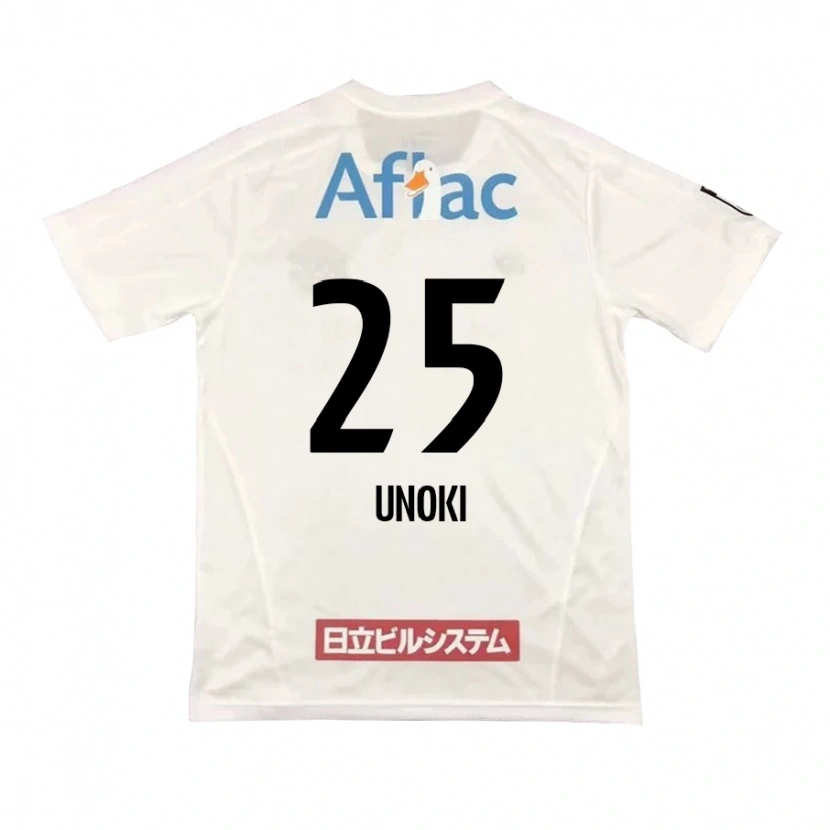 Danxen Hombre Camiseta Fumiya Unoki #25 Negro Amarillo 2ª Equipación 2025/26 La Camisa México