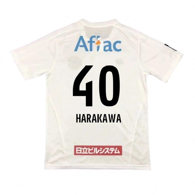 Danxen Hombre Camiseta Riki Harakawa #40 Negro Amarillo 2ª Equipación 2025/26 La Camisa México