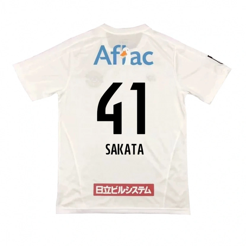 Danxen Hombre Camiseta Daiki Sakata #41 Negro Amarillo 2ª Equipación 2025/26 La Camisa México