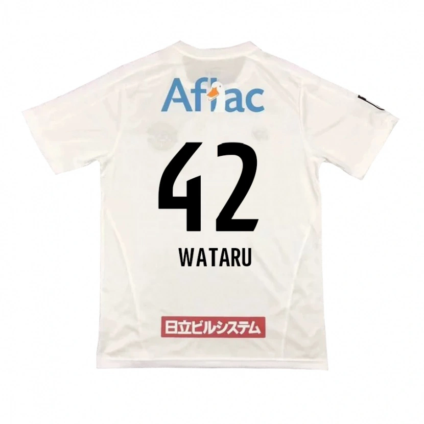 Danxen Hombre Camiseta Wataru Harada #42 Negro Amarillo 2ª Equipación 2025/26 La Camisa México