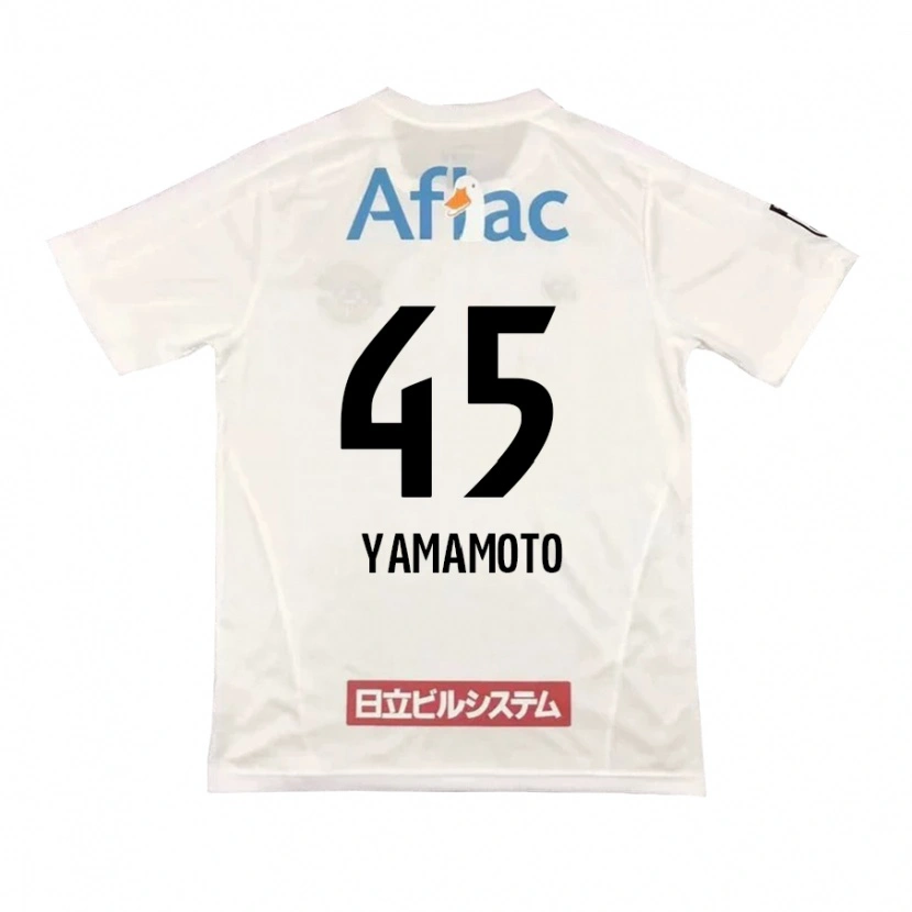 Danxen Hombre Camiseta Ota Yamamoto #45 Negro Amarillo 2ª Equipación 2025/26 La Camisa México