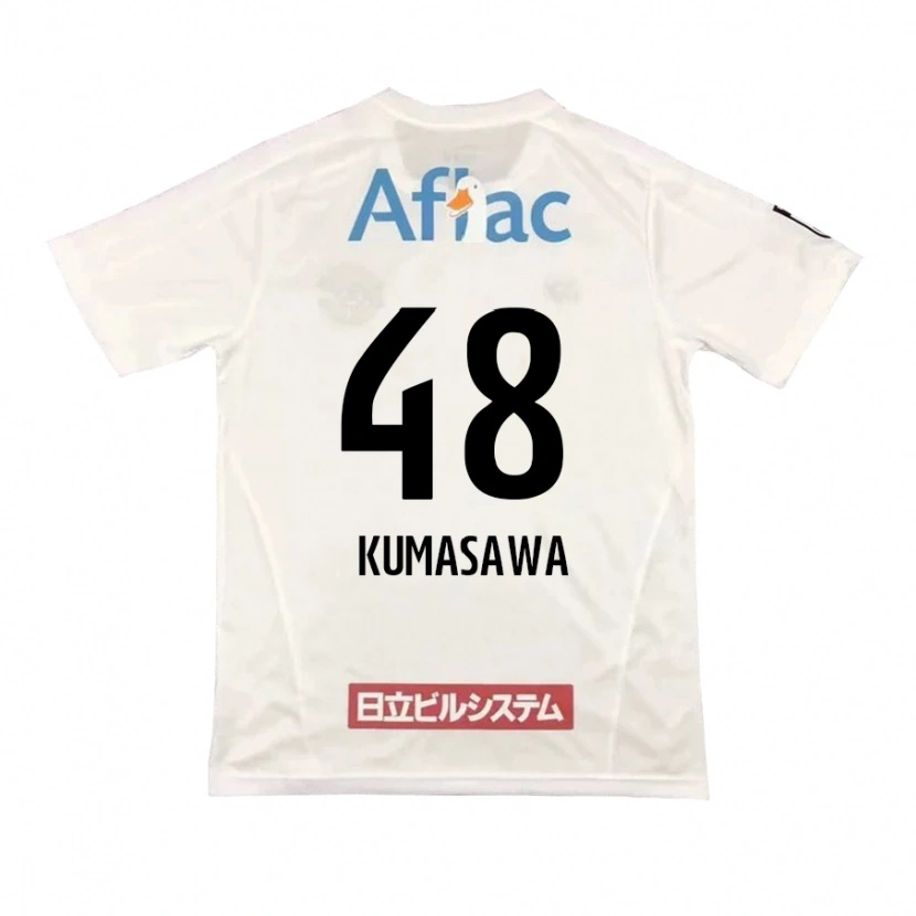 Danxen Hombre Camiseta Kazuki Kumasawa #48 Negro Amarillo 2ª Equipación 2025/26 La Camisa México