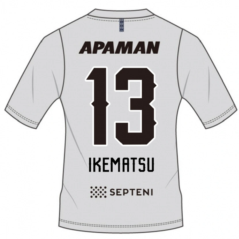 Danxen Hombre Camiseta Shumpei Ikematsu #13 Azul Real Blanco 2ª Equipación 2025/26 La Camisa México