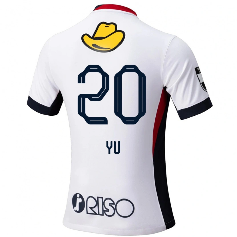 Danxen Hombre Camiseta Yu Funabashi #20 Rojo Negro 2ª Equipación 2025/26 La Camisa México