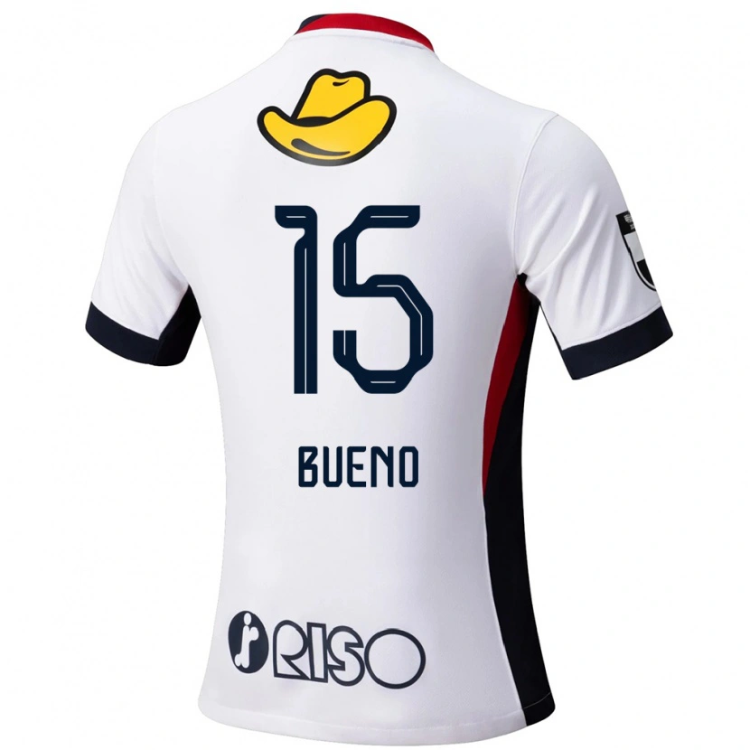 Danxen Hombre Camiseta Bueno #15 Rojo Negro 2ª Equipación 2025/26 La Camisa México